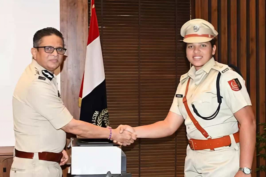 Indian women's cricket team's World Cup-winning wicketkeeper-batsman Richa Ghosh officially joined the West Bengal Police as DSP on Wednesday.