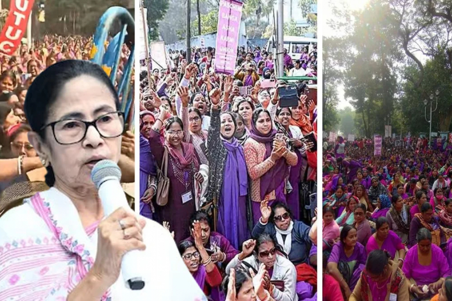 Bengal witnessed the purple processions that were aimed at the voters. This time, keeping that procession in mind, the amount of honorarium for ASHA workers