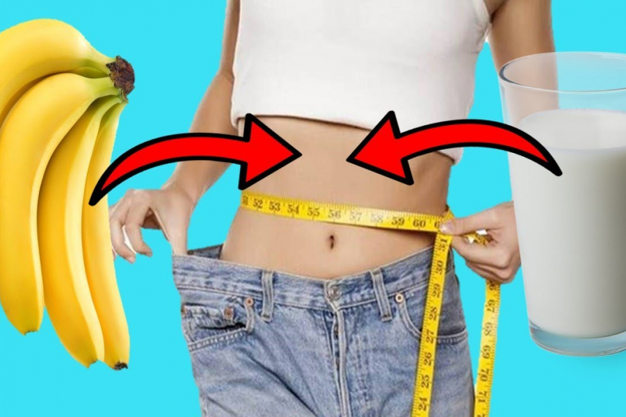 Women gain weight by eating bananas, but here's how to lose weight by eating bananas.