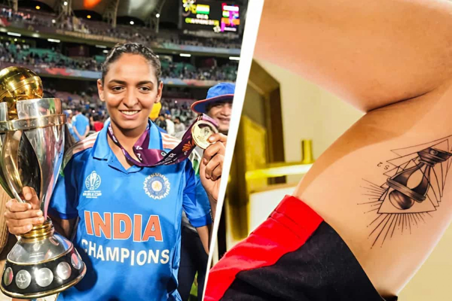 After winning the World Cup, Harmanpreet Kaur captured the moment in her own way.