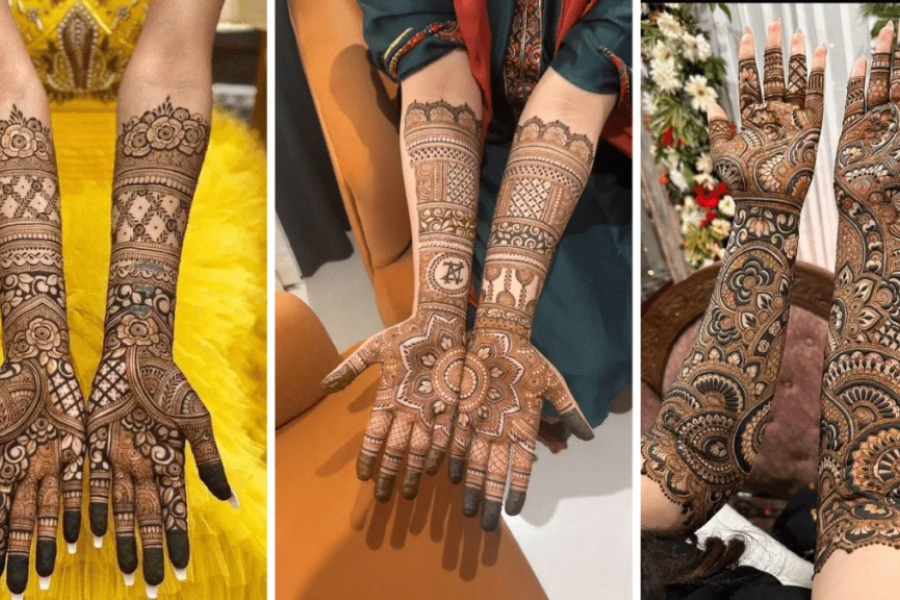 Bridal Mehndi Designs 2025: Five unique bridal mehndi designs that will enhance your bridal look.