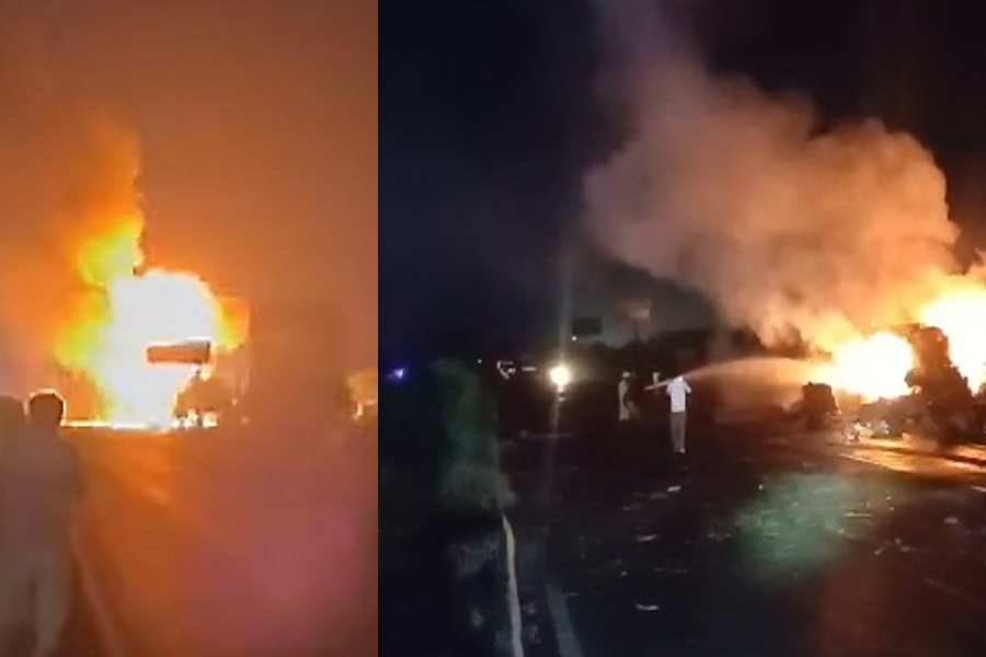 LPG Truck Fire