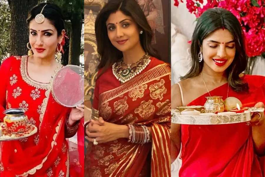 Karwa Chauth Saree