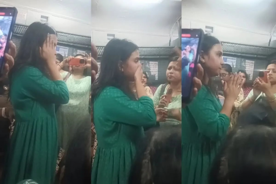 A young woman sprayed pepper spray in the faces of passengers on a train after not getting a seat!