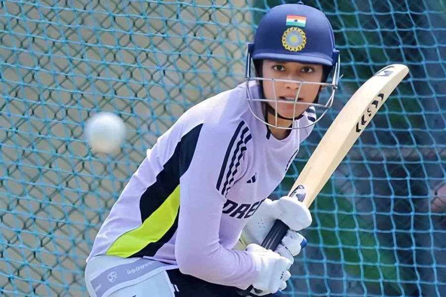 She announced her marriage breakup yesterday, Sunday. Smriti Mandhana returned to the nets with a bat in practice less than 24 hours later.
