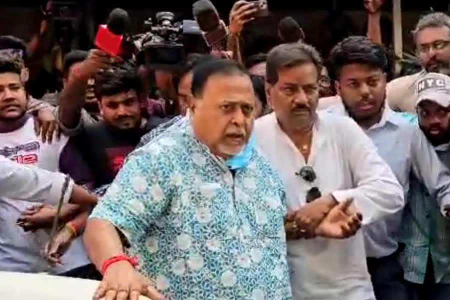 Partha Chatterjee has been admitted to the hospital again. He was granted bail in a recruitment corruption case a few months ago.