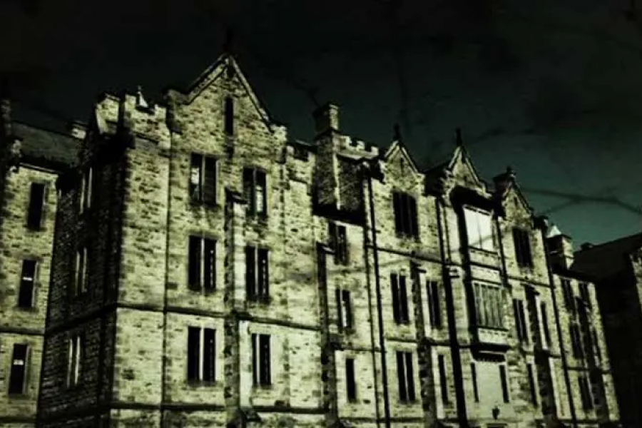 As darkness falls, the landscape changes. While everything seems normal in the daylight