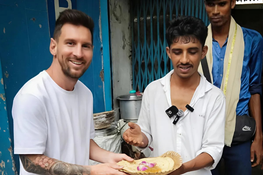 ‘Unlimited curry, three parathas and a boiled egg’. Does anyone remember? You guessed it, this is Rajuda, the famous paratha seller from Sealdah.