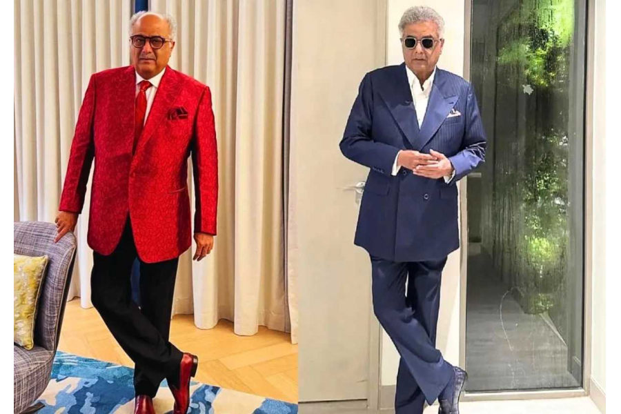 Bollywood's renowned producer Boney Kapoor's birthday is today, November 11. At the age of 69, he has lost a lot of weight and is looking stunning