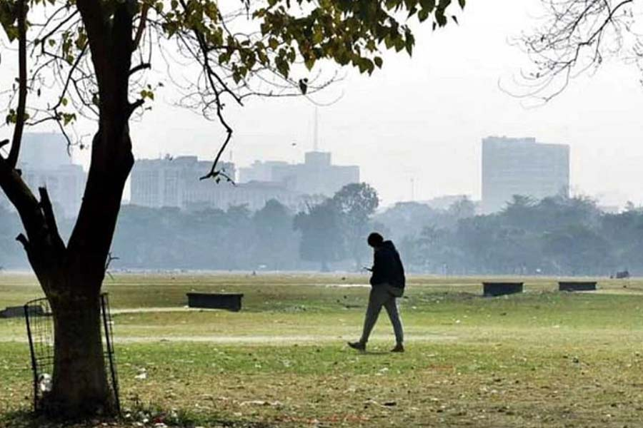 The forecast was right. The temperature has dropped further. There is a winter mood in Bengal now.