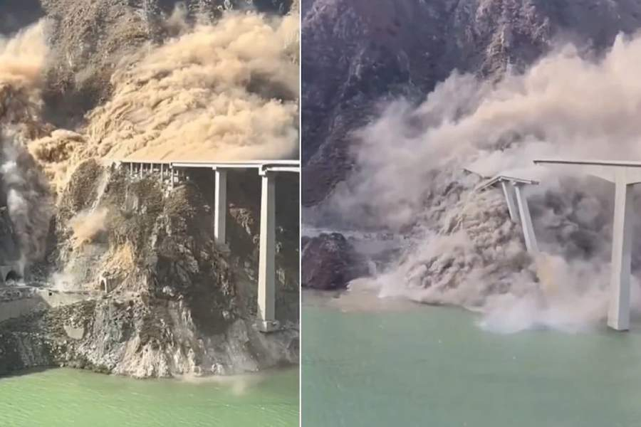 hongqi bridge collapse in china