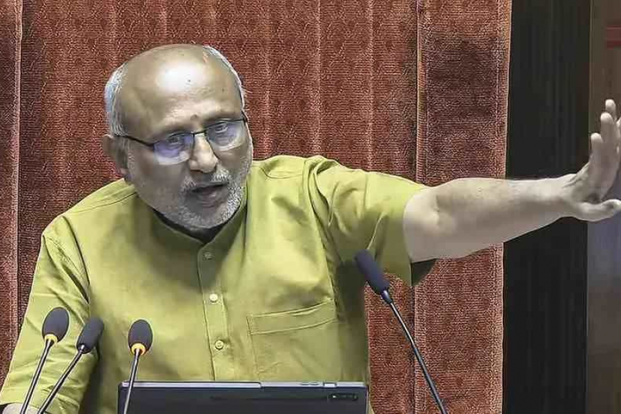 In a rare instance in the Winter Session itself, the Rajya Sabha witnessed a virtual deadlock on Friday.