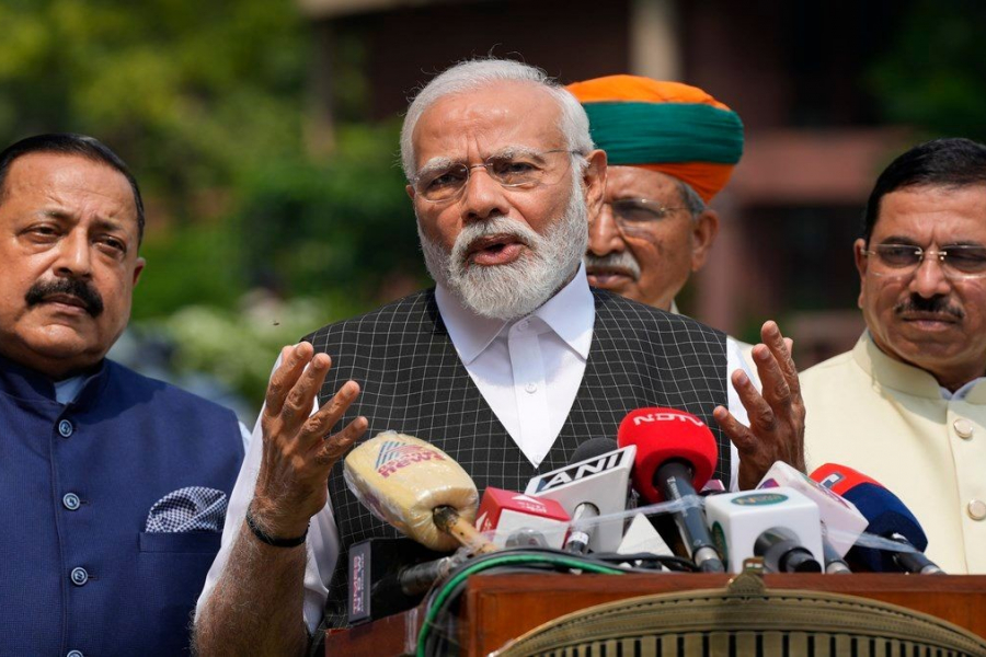 PM Modi arrived in Manipur with the gift of development, but what does Congress have to say? Learn more.