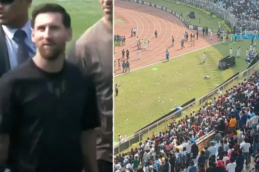 Expectations were high for Lionel Messi's presence in the Kolkata leg on Saturday. The Yuva Bharati Stadium witnessed the biggest crowd of the three-day 'GOAT Tour India'.