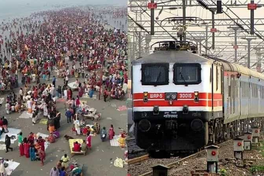 As soon as the Gangasagar Mela begins, lakhs of pilgrims from different parts of the state, as well as from the country and abroad, have started gathering at the seashore.