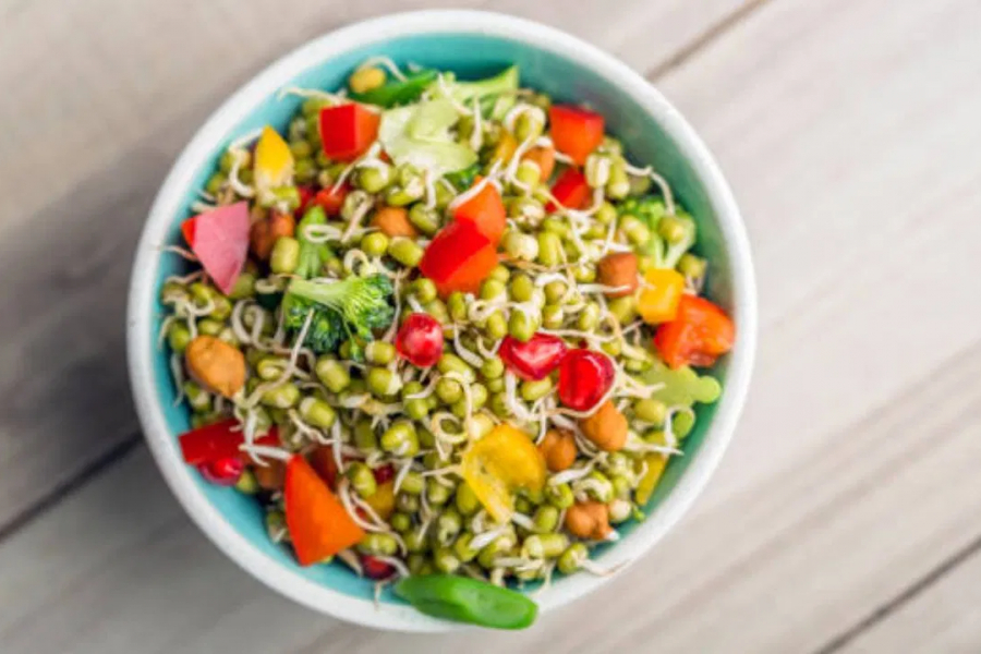 Sprout salad or sprouted grains are a favorite food for everyone, from athletes to bodybuilders