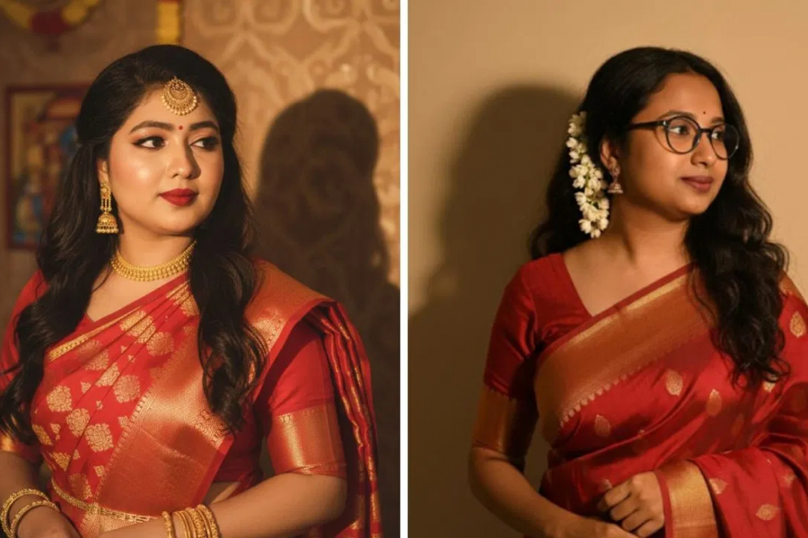A new trend has recently gone viral on Facebook, WhatsApp and Instagram. Many people are using AI to create pictures of themselves wearing sarees.