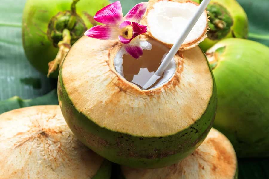 Many people use coconut oil to keep their hair healthy. Many also apply coconut oil to their skin regularly to relieve dryness.