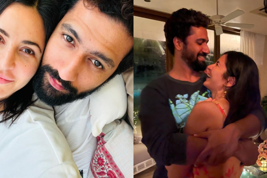 Vicky's affectionate post for wife Katrina's birthday, he wrote, 'Hello birthday girl, I love you'.