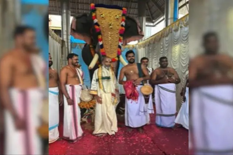 PETA and Jackie Shroff gift 'mechanical yard' to Kerala temple that moves and wags its tail like an elephant