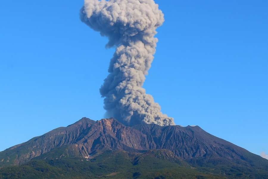 sakurajima volcano eruption