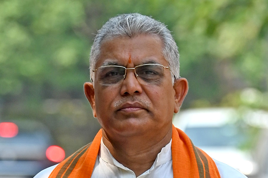 Dilip Ghosh also abstained from Modi's rally in Durgapur