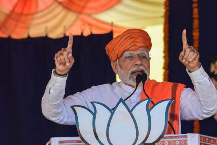 pm modi chants jai maa kali and jai maa durga in durgapur rally