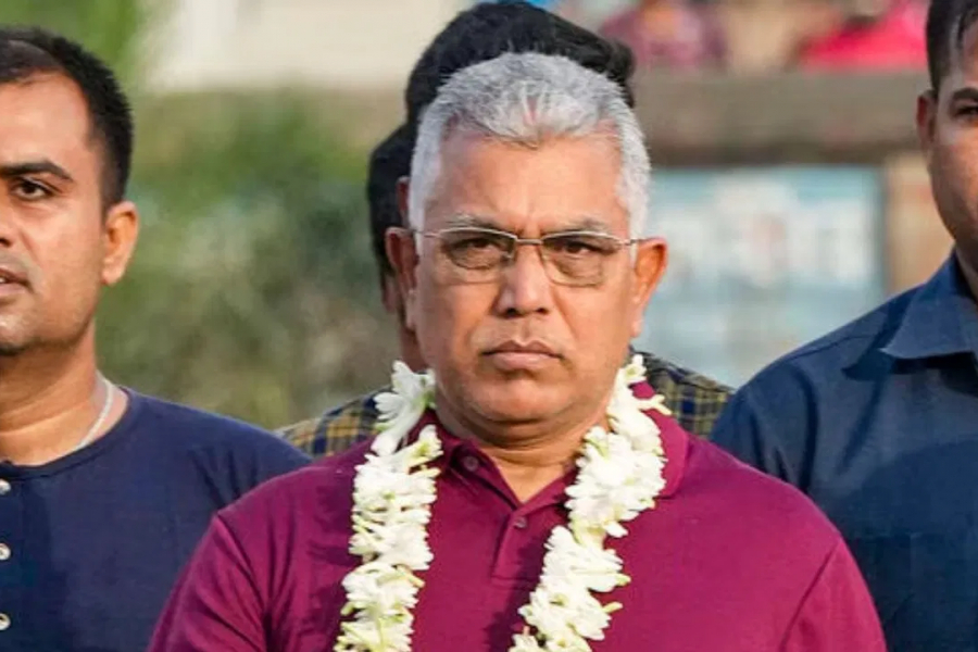 Dilip Ghosh is going to the neighboring state of Odisha to watch Bengal Files by train from Kharagpur.