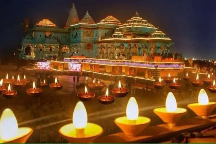 The much-awaited Deepavali festival (Deepotsav) begins in Ayodhya from today, commemorating the return of Lord Shri Ram to his home.