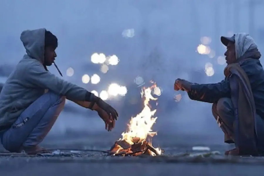 The cold weather was felt on Tuesday morning as well. The minimum temperature was also below normal today.