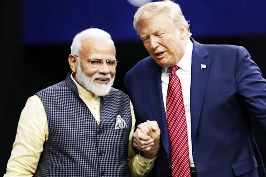 US President Donald Trump has heaped praise on Prime Minister Narendra Modi, amid a trade spat between the two countries over the lack of a trade deal and subsequent tariffs.