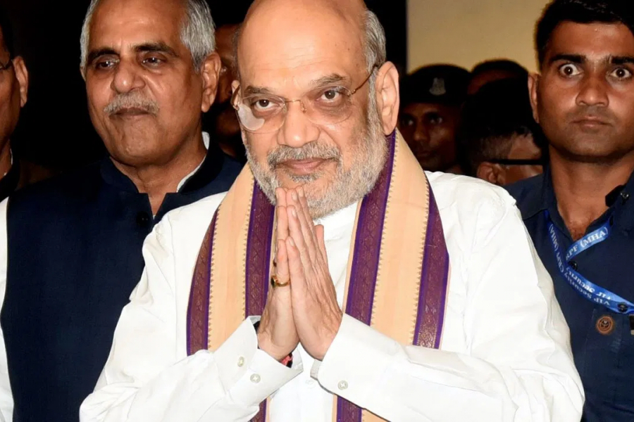 Shah will inaugurate the Sajal Puja. Union Home Minister Amit Shah is coming to the state during the Devi Paksha.