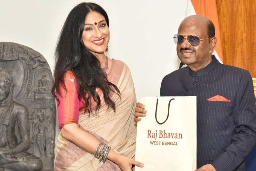 A movie screening has started at Raj Bhavan. Governor CV Anand Bose also went to see it. But which movie?
