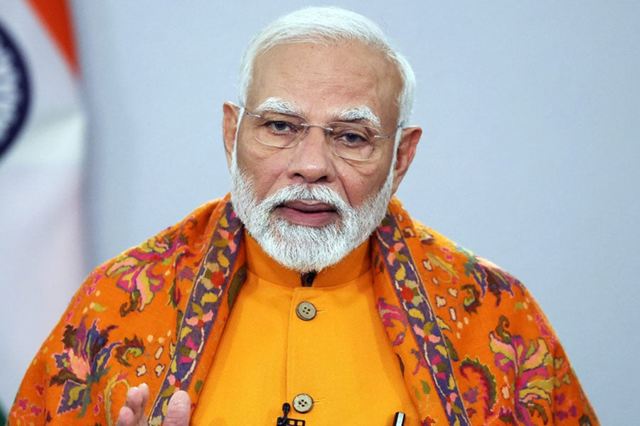 Bengal BJP has jumped into campaigning with a bird's eye view of the 26th assembly elections