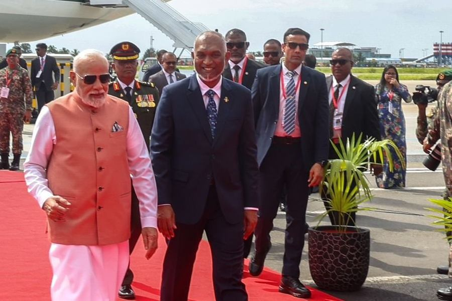 PM मोदी को मालदीव में दिया गया 