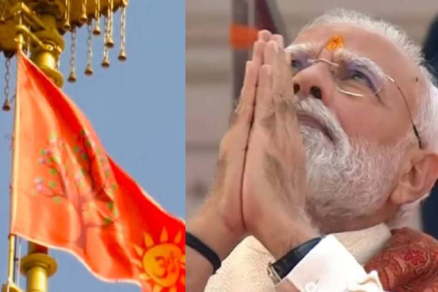 ram mandir dhwajarohan