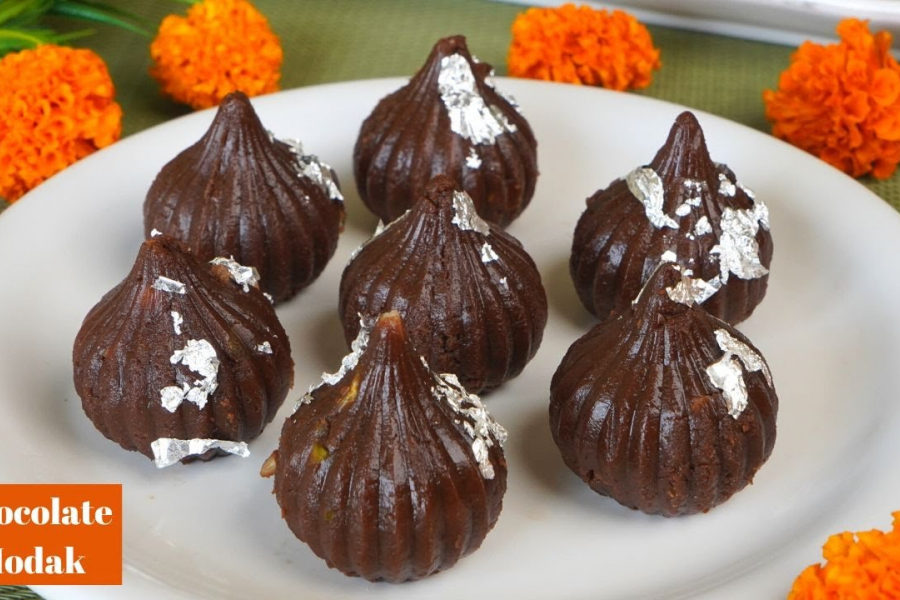 Chocolate Modak Recipe: Tomorrow is Ganesh Chaturthi, so this year offer special chocolate modaks to Bappa