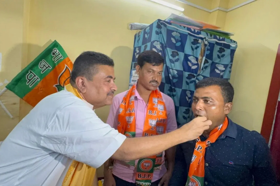 BJP scores big win in Nandigram ahead of assembly elections