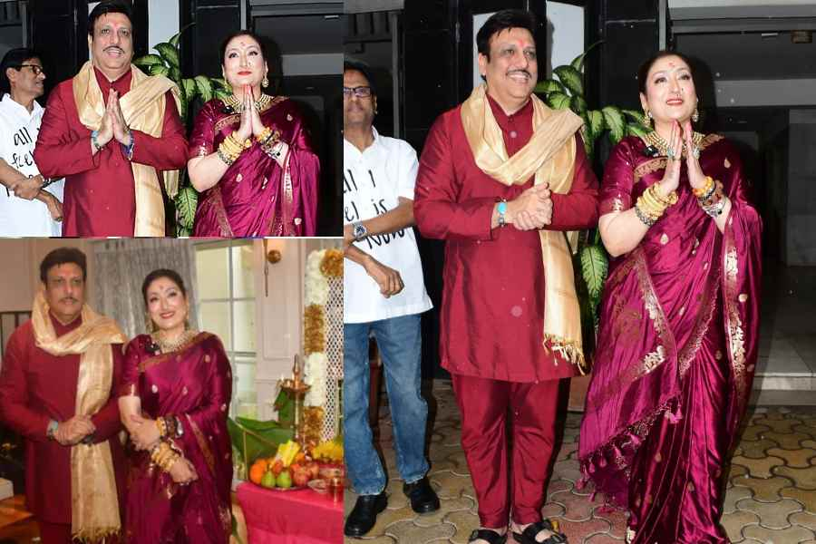 Govinda and Sunita Ahuja