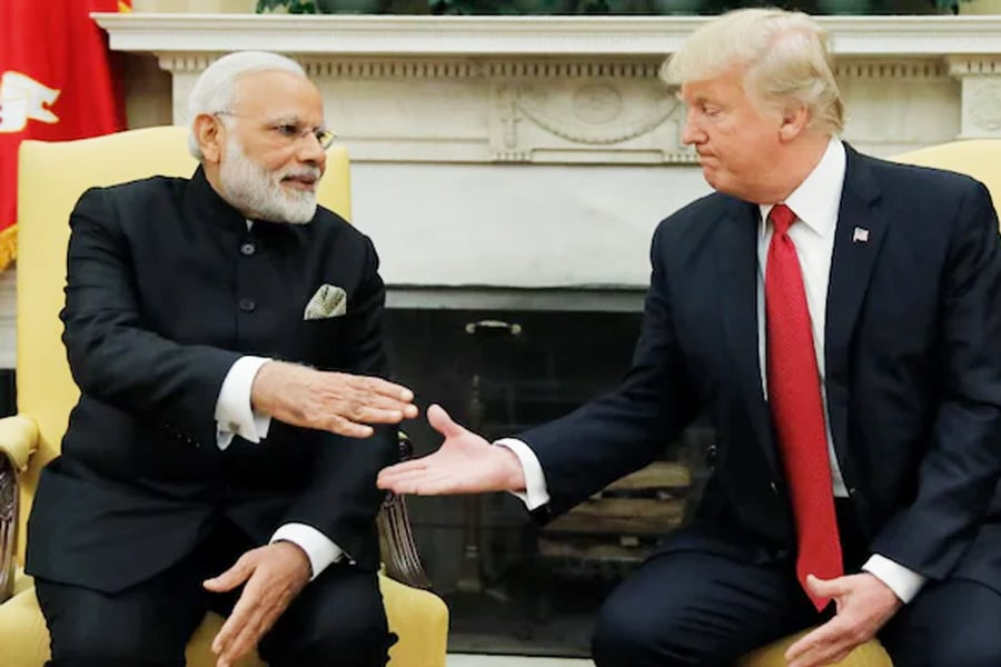 US President Donald Trump imposed a 25 percent tariff on India's oil imports from Russia