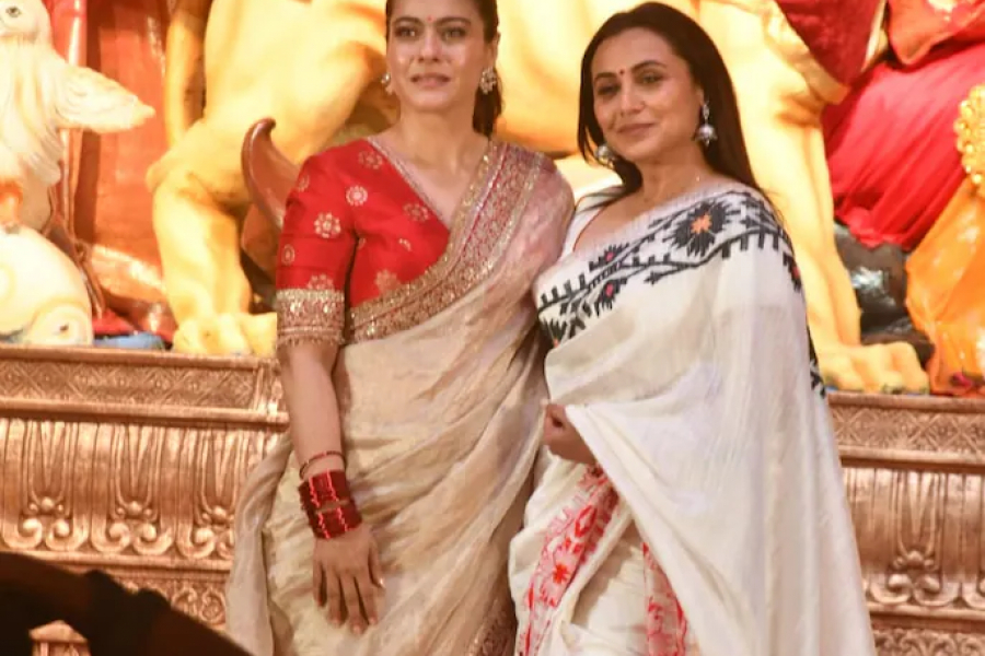 The 79th year of the public Durga Puja in North Bombay has entered. It is known as the Mukherjee family's puja.