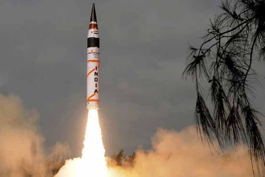 Successful ballistic missile test in Bay of Bengal, hits targets in two phases