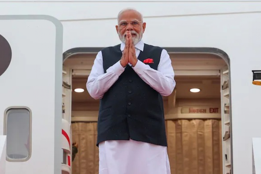 Modi sets foot in China after 7 years, will attend SCO summit