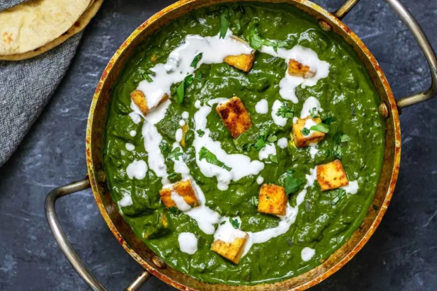 Spinach is easily available in winters and is packed with nutrients. And paired with paneer - wow!